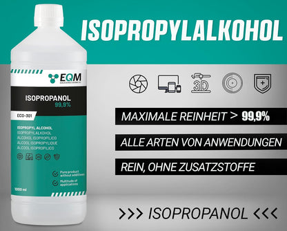 EQM - ECO-301 - Isopropylalkohol/Isopropanol 99.9% 1L