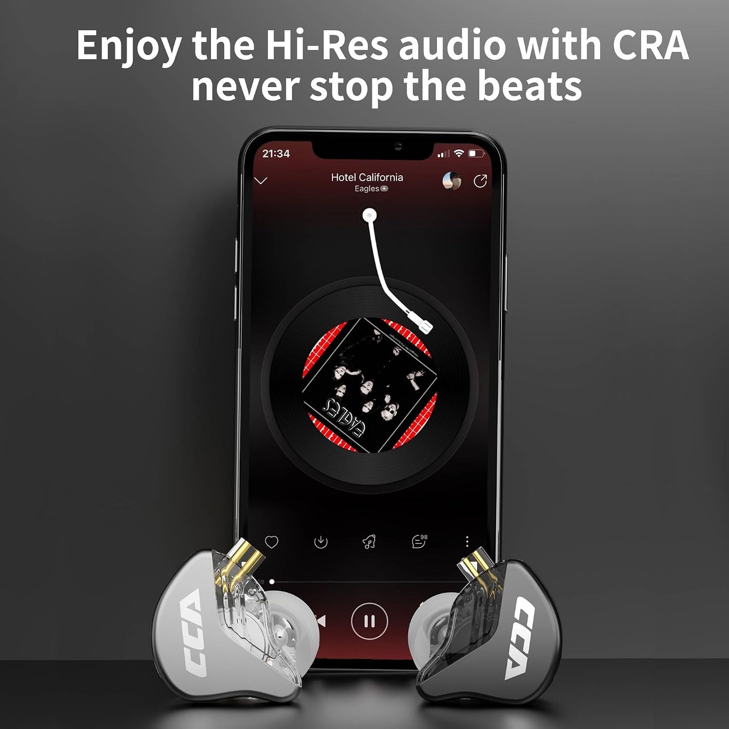 Keephifi CCA CRA IEM Kopfhörer In Ear Monitor