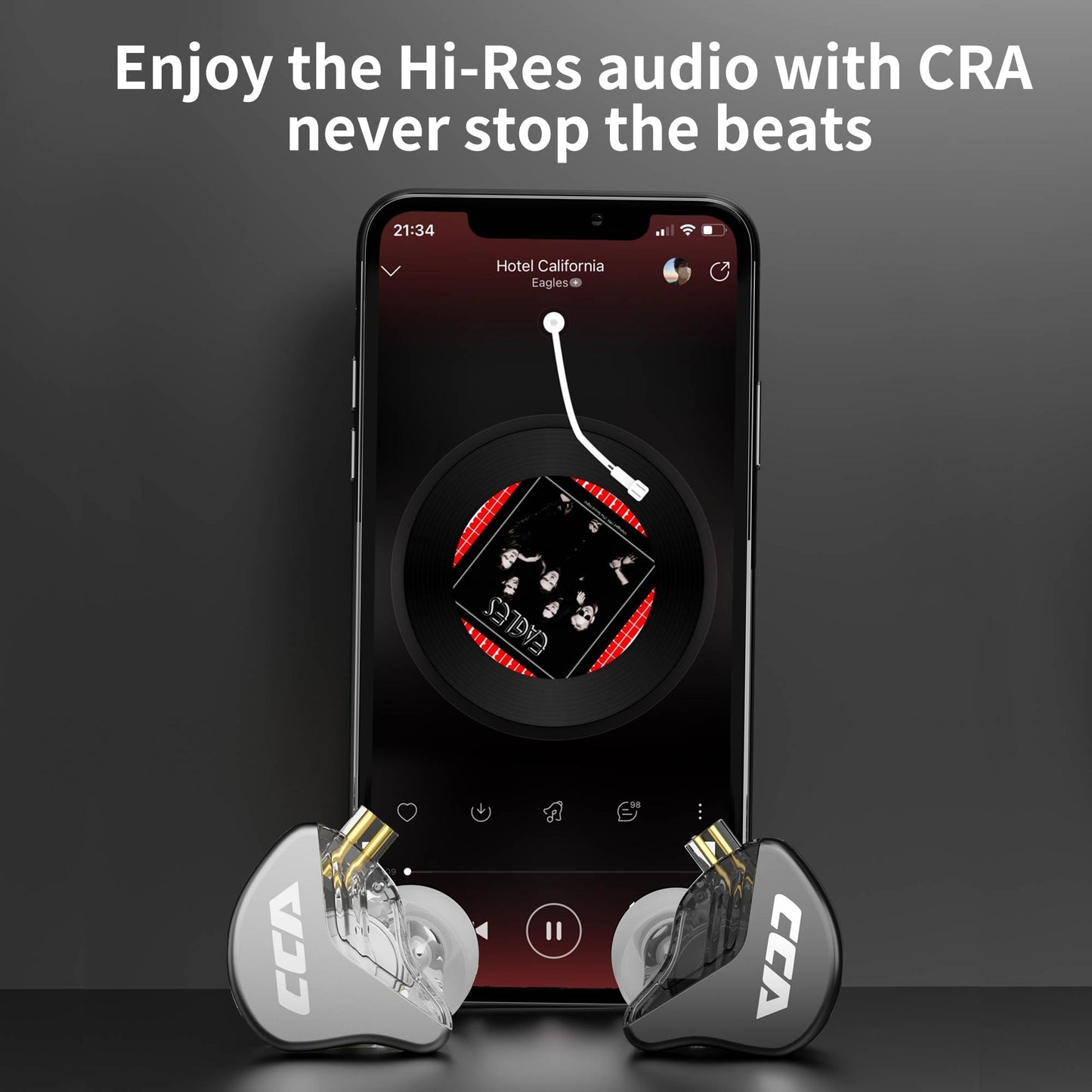 Keephifi CCA CRA IEM Kopfhörer In Ear Monitor