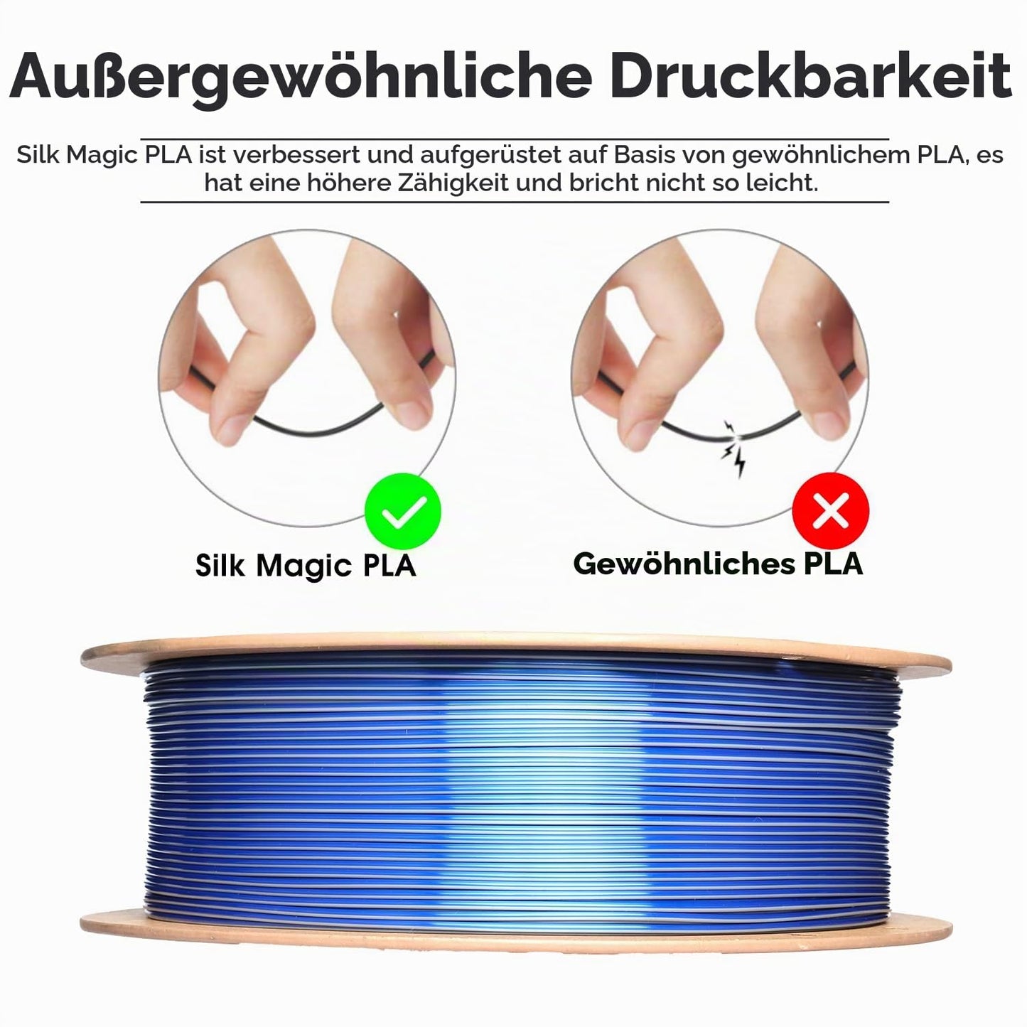 eSUN Silk PLA Filament 1.75mm