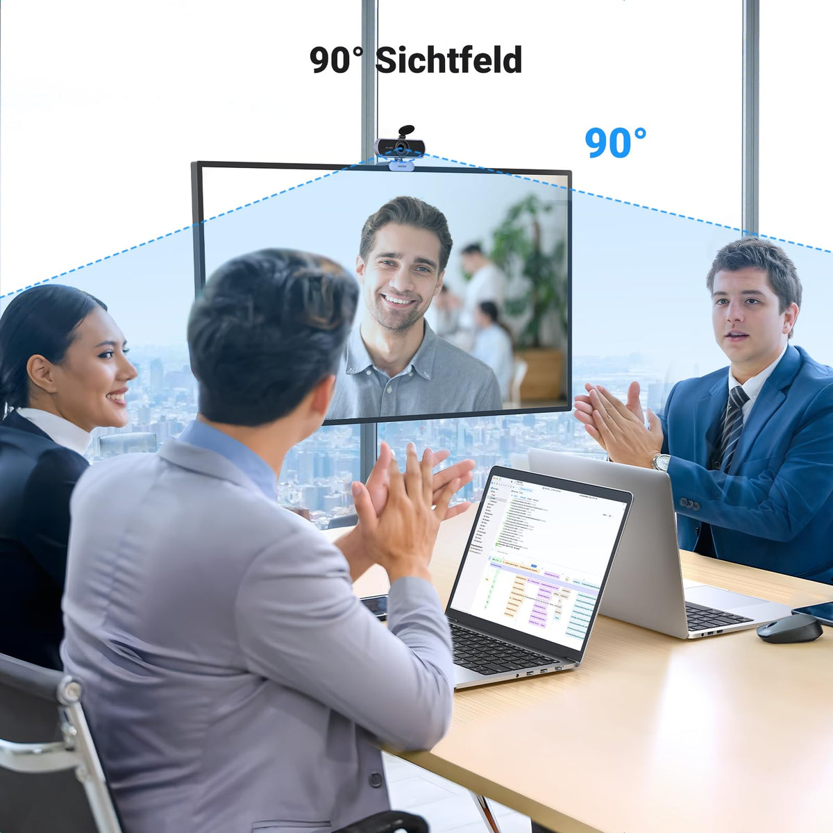 UGREEN FineCam Lite 1080P, Dual-Mikrofon, Fixfokus, mit Privacy Cover