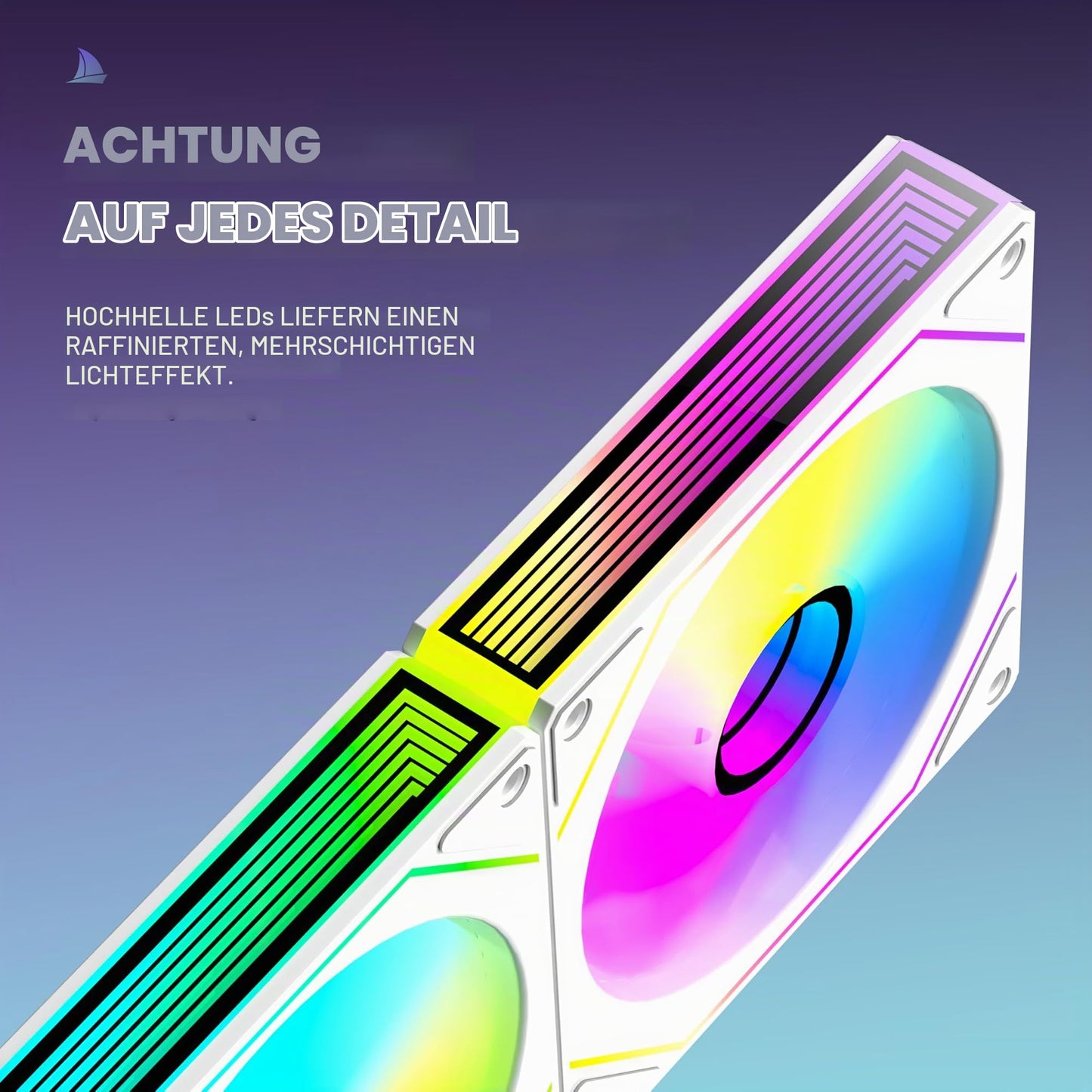 ANSAITE PC Lüfter 120 mm