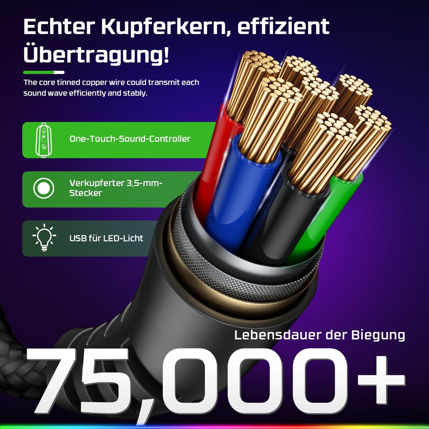 Fachixy FC200 Gaming Headset - PS5 PS4 PC Xbox One Nintendo Switch