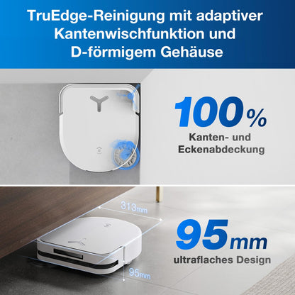 ECOVACS DEEBOT X5 Omni Saugroboter mit Wischfunktion