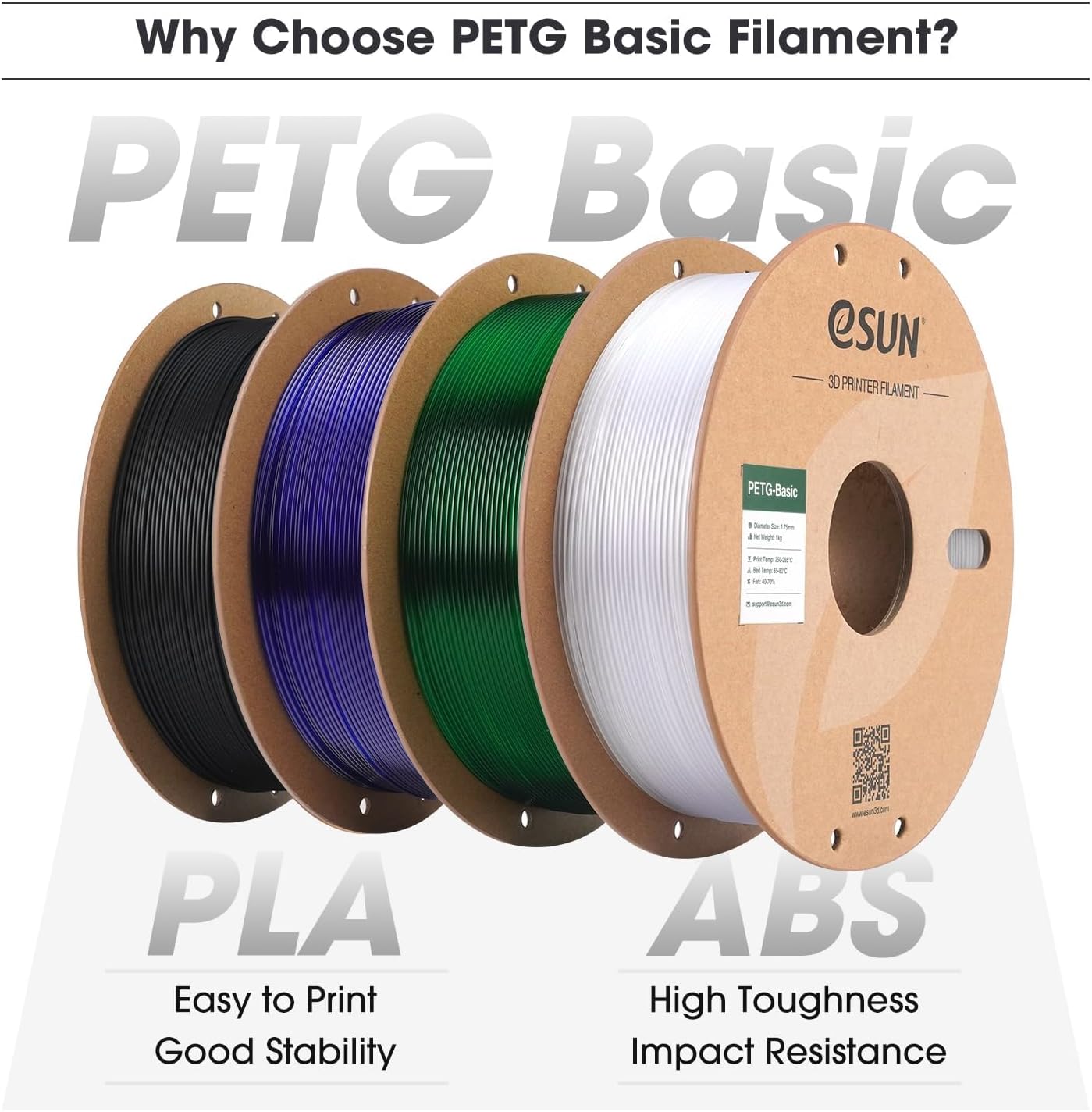 eSUN PETG Filament 1.75mm 1KG
