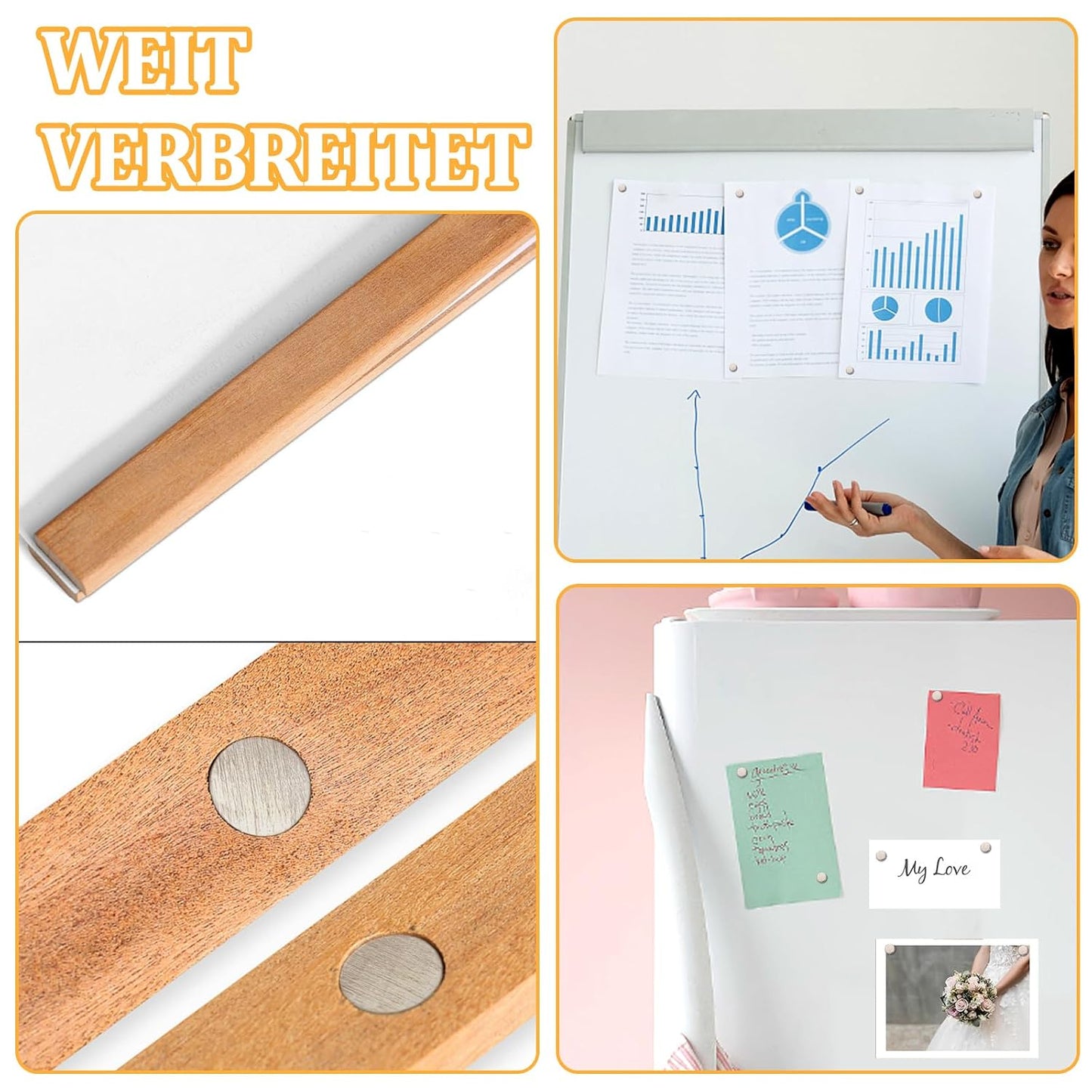 200 Stück Klein Rund Magnete, 4Größen Rund Neodym