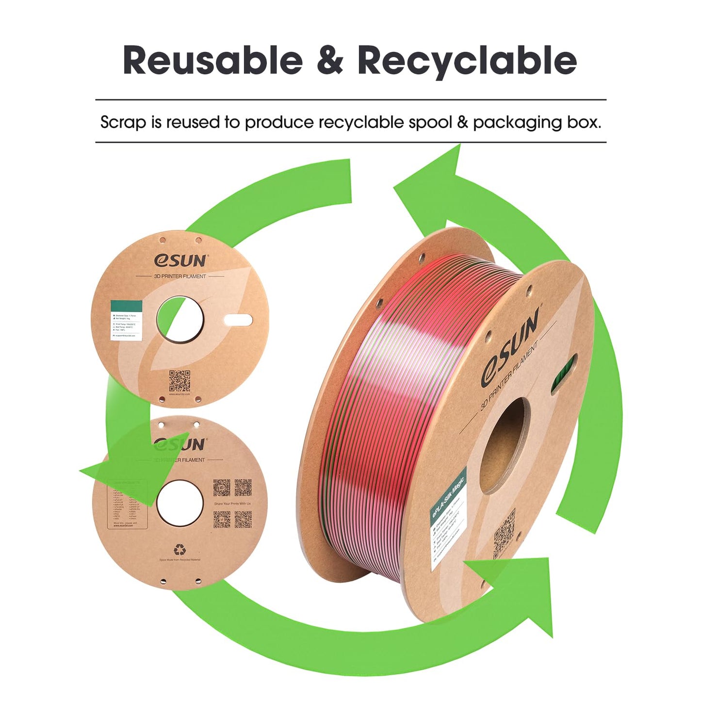 eSUN Silk PLA Filament 1.75mm