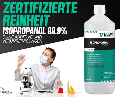 EQM - ECO-301 - Isopropylalkohol/Isopropanol 99.9% 1L