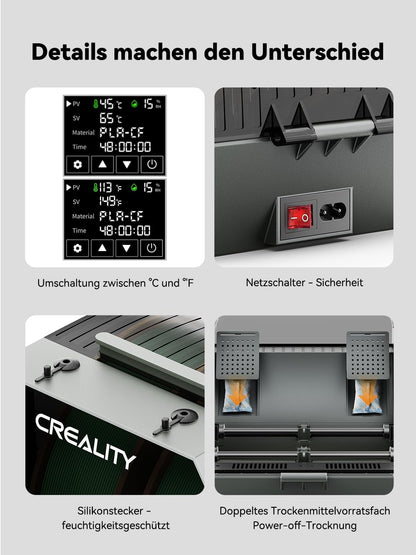 Creality Space PI Plus Filament Trockner