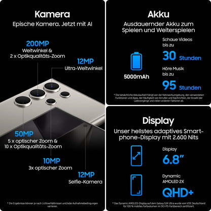 Samsung Galaxy S24 Ultra AI Smartphone