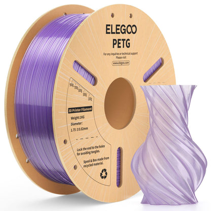 ELEGOO PETG Filament 1,75 mm Grau 1 KG
