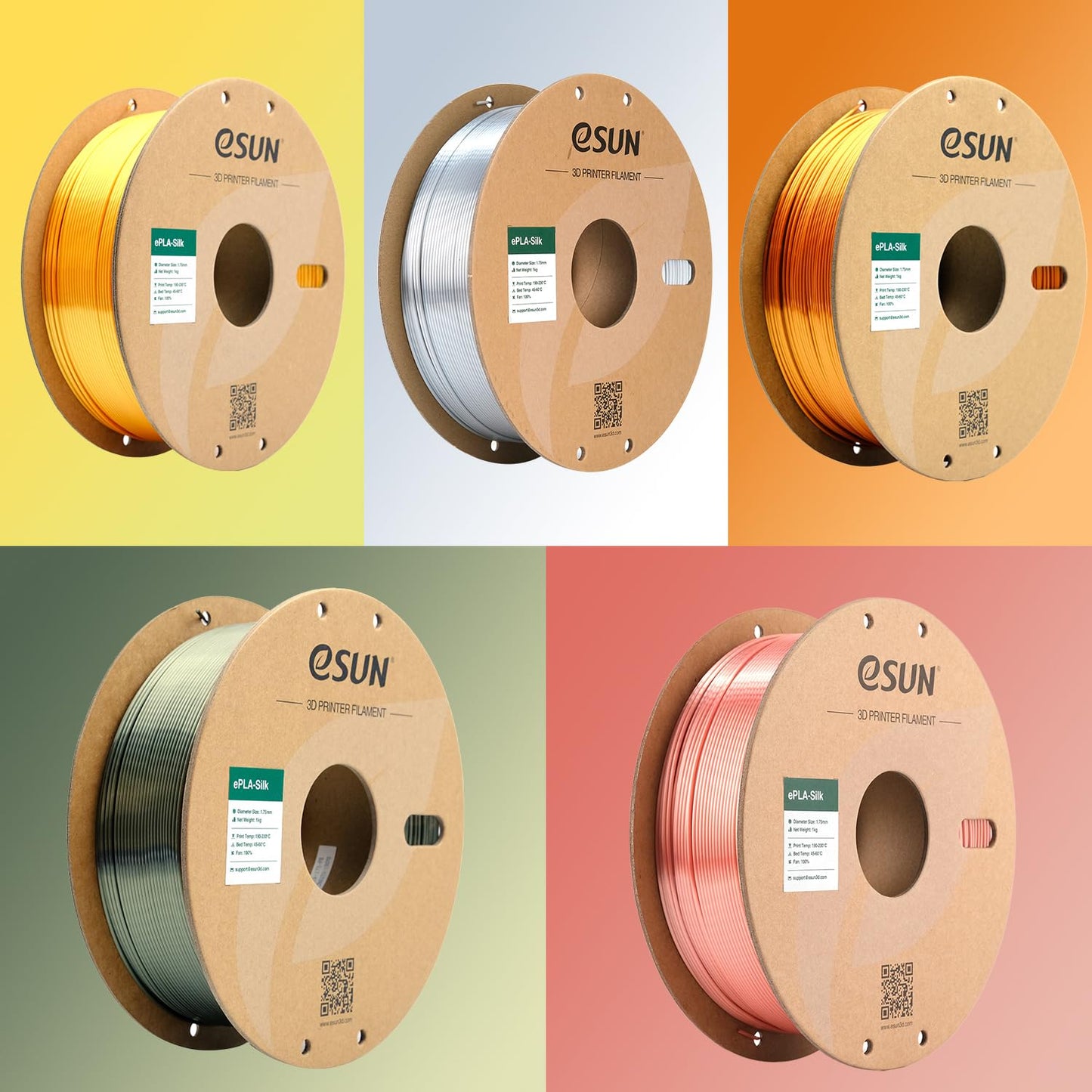 eSUN Silk PLA Filament 1.75mm