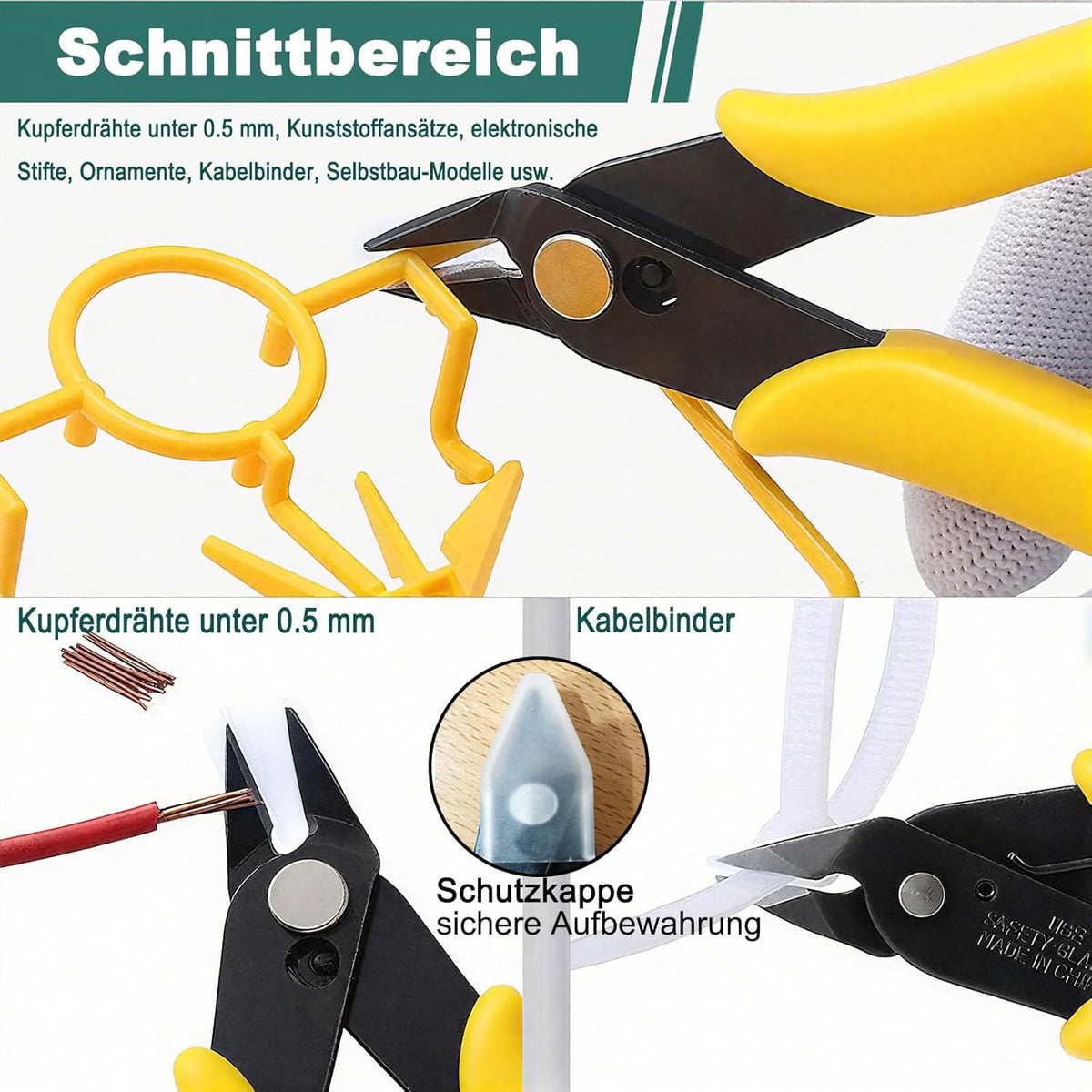 3D-Druck-Entgratifert-Satz Entgrater Werkzeug mit 11 Unterschiedlichen Klingen 5-Feilen-Set und Seitenschneider Metal Handle Hand Deburring Tools files