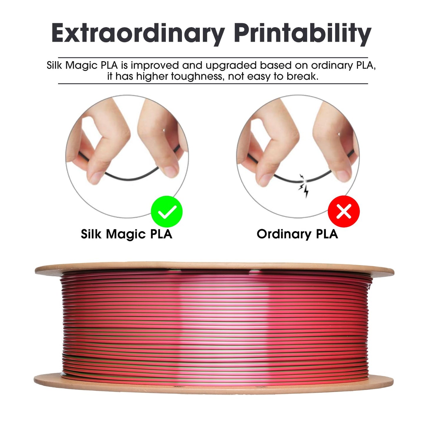 eSUN Silk PLA Filament 1.75mm
