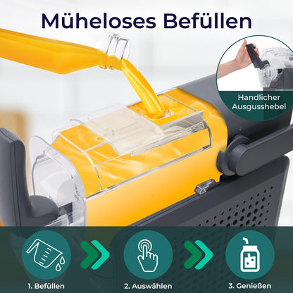 KLAMER Slush Maschine, mit 5 Programmen