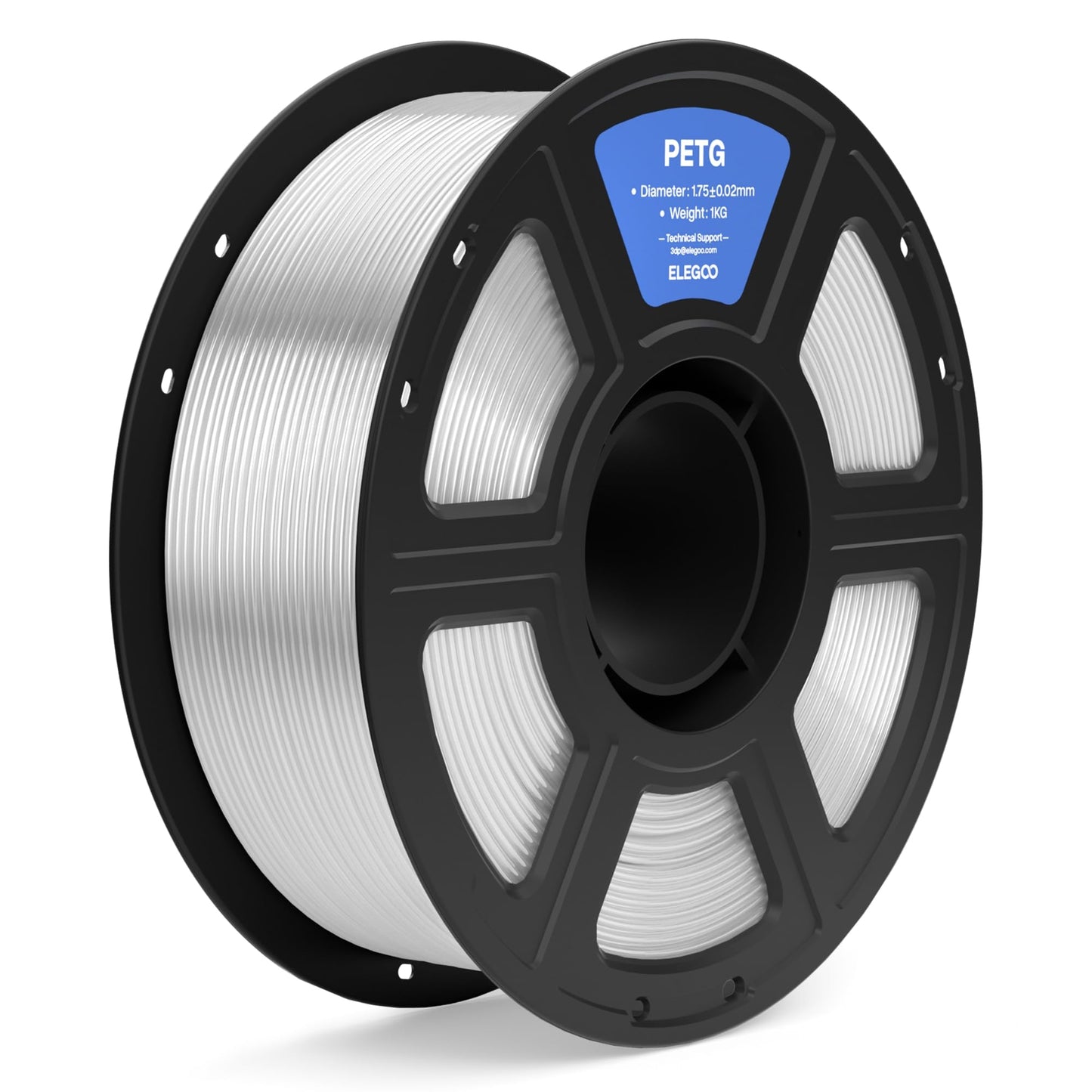 ELEGOO PETG Filament 1,75 mm Grau 1 KG