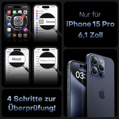 TOCOL 3 in 1 Case für Apple iPhone