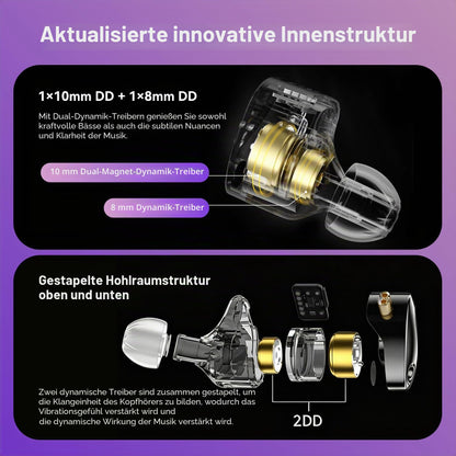 Keephifi CCA CRA IEM Kopfhörer In Ear Monitor