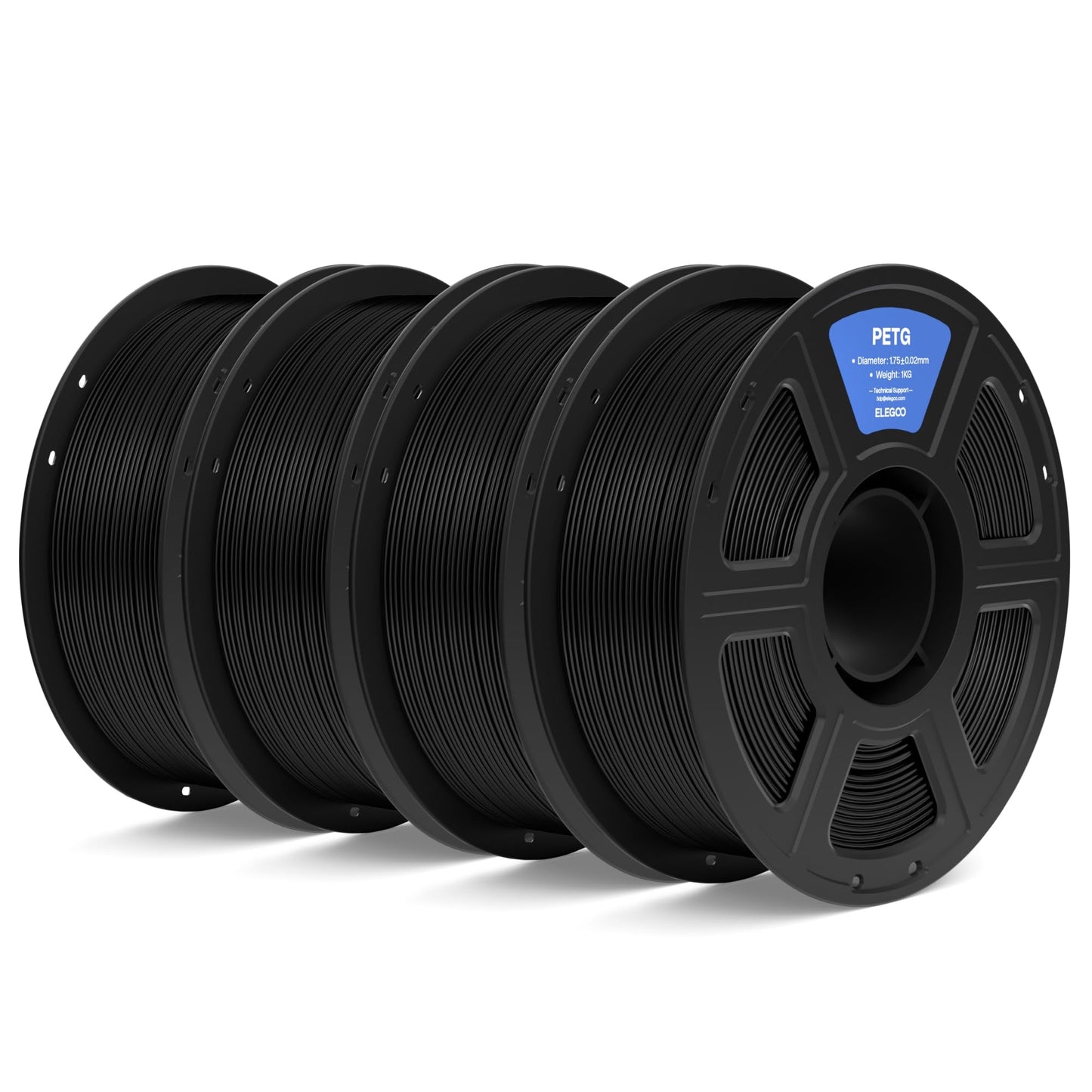 ELEGOO PETG Filament 1,75 mm Grau 1 KG