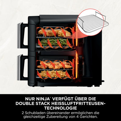 Ninja Double Stack XL Heißluftfritteuse