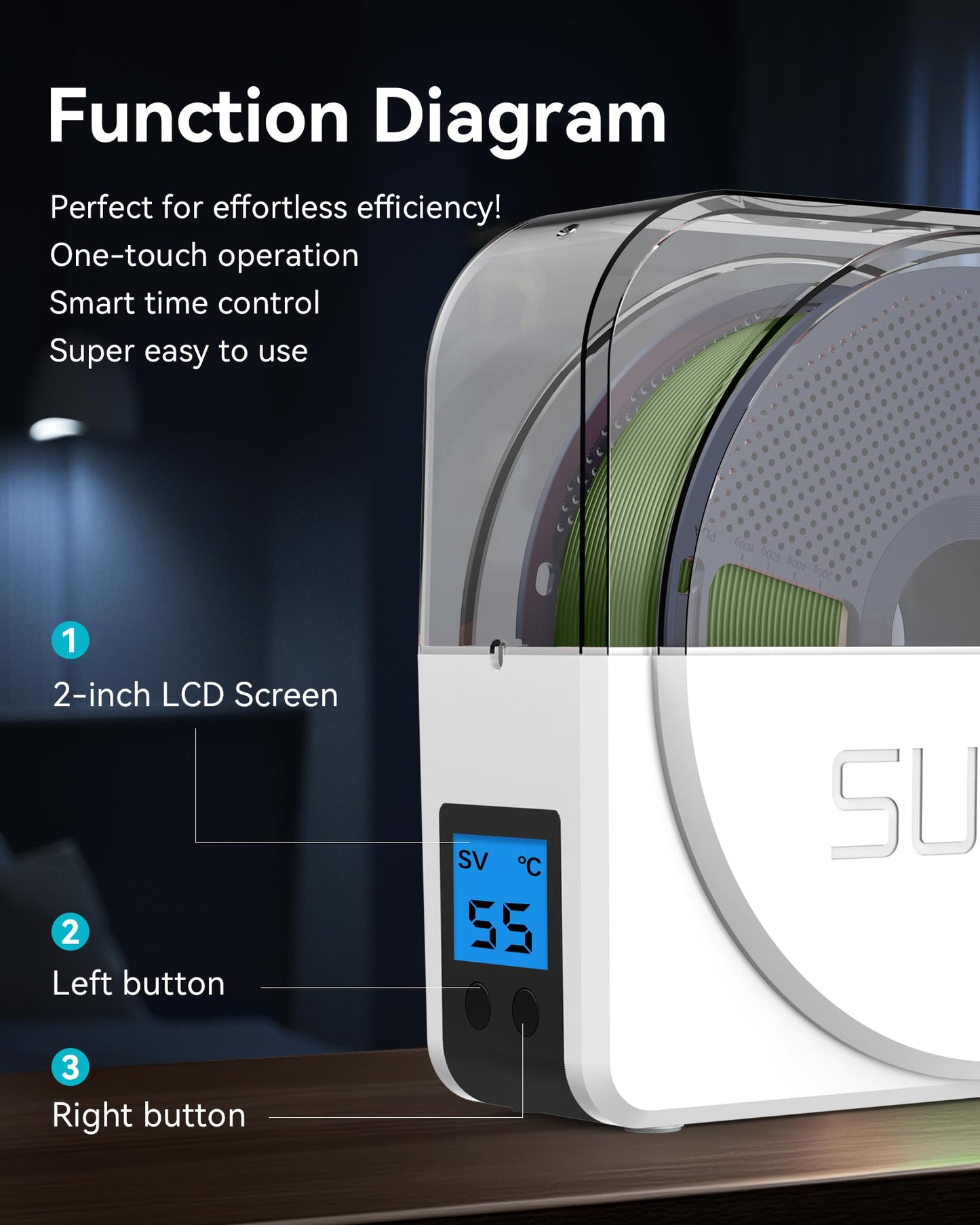 Sunlu S1 Plus Filament Trockner