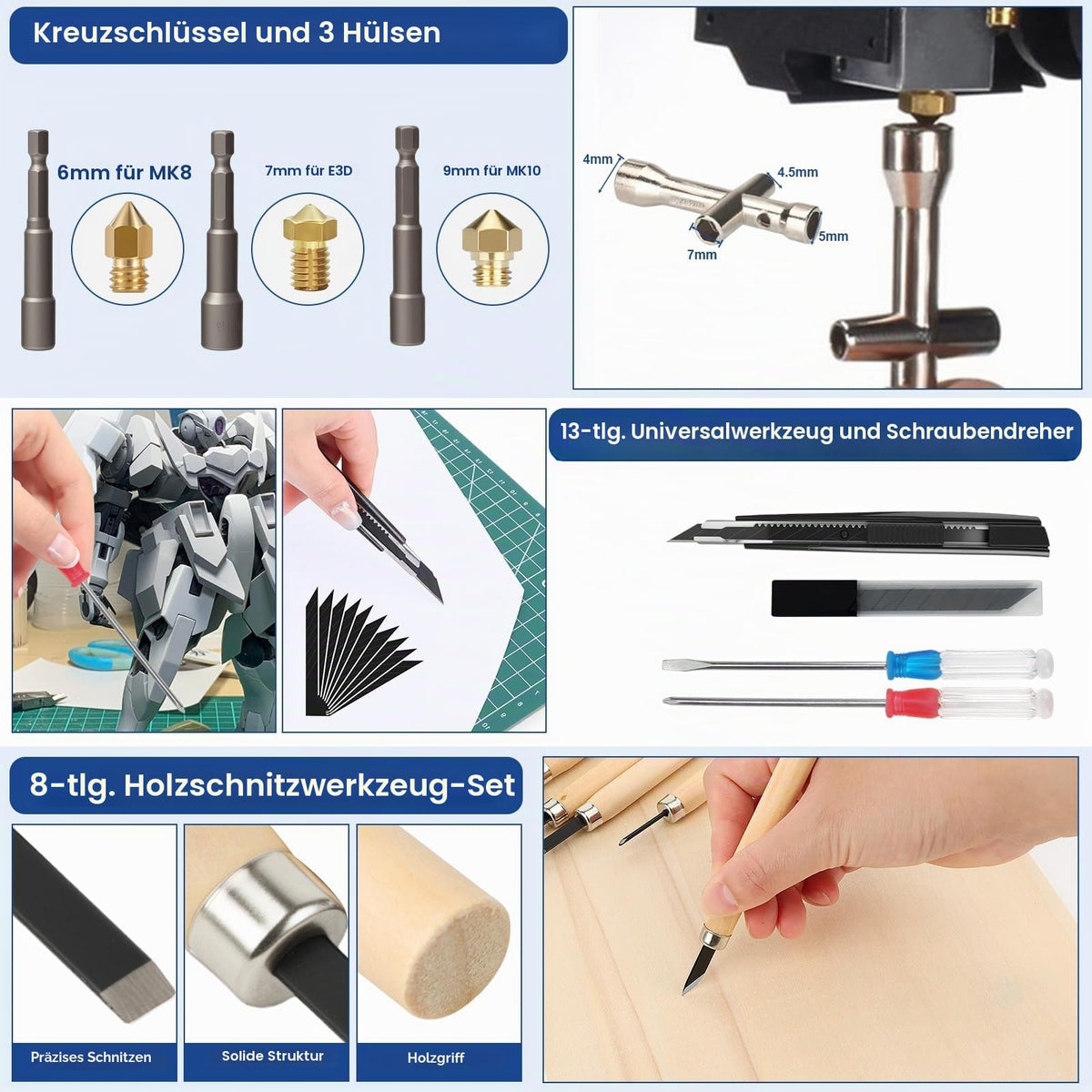 3D Drucker Tool Kit