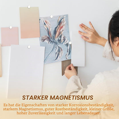 200 Stück Klein Rund Magnete, 4Größen Rund Neodym