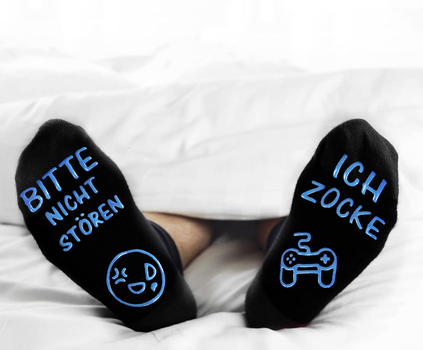 Gaming Socken - Rutschfest - Baumwolle