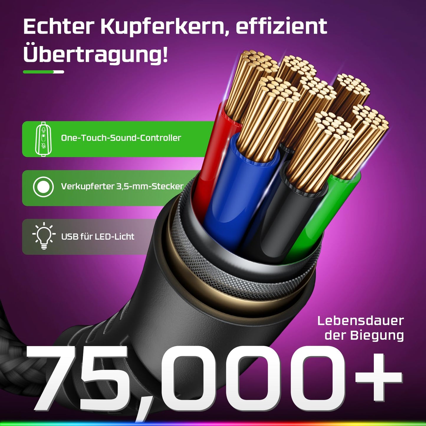 Fachixy FC200 Gaming Headset - PS5 PS4 PC Xbox One Nintendo Switch