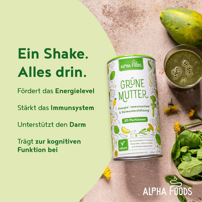 Grüne Mutter 2.0 - The Original - Smoothie Shake - 600g