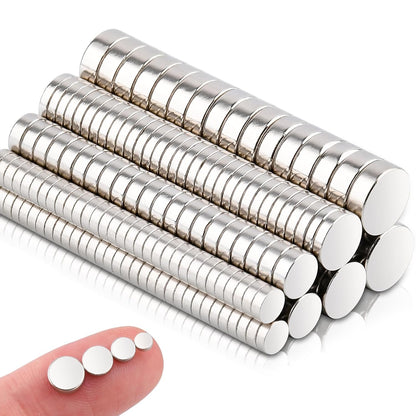 200 Stück Klein Rund Magnete, 4Größen Rund Neodym