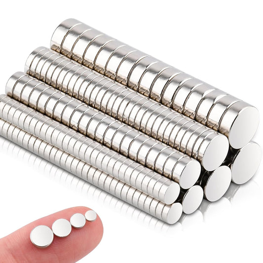 200 Stück Klein Rund Magnete, 4Größen Rund Neodym