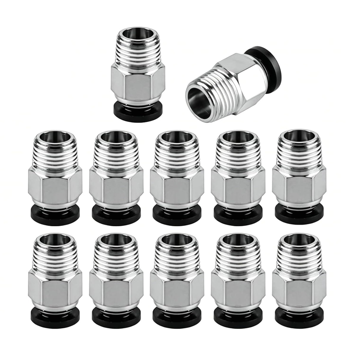 12 Stück PC4-M10 Stecker