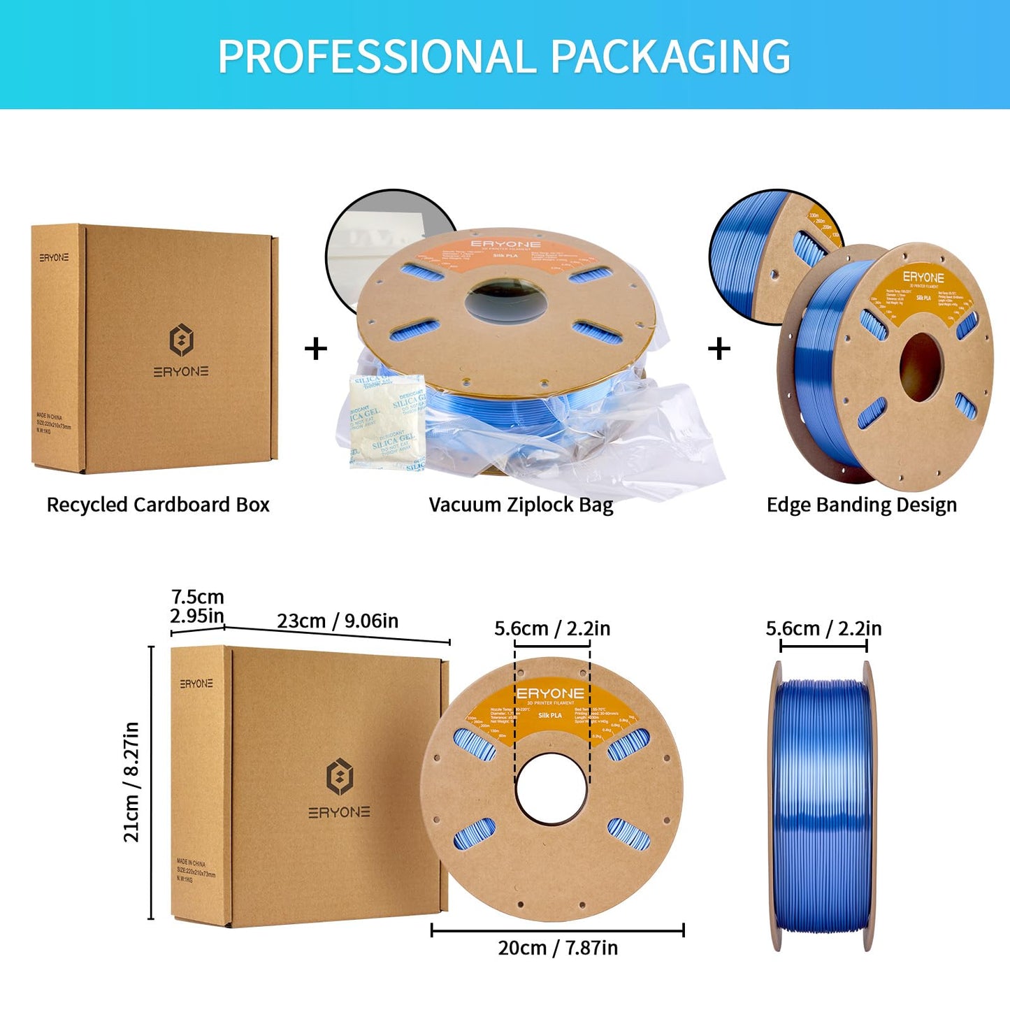 ERYONE Silk PLA Filament 1.75 mm