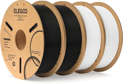 ELEGOO PLA Filament 1.75mm Schwarz 1KG