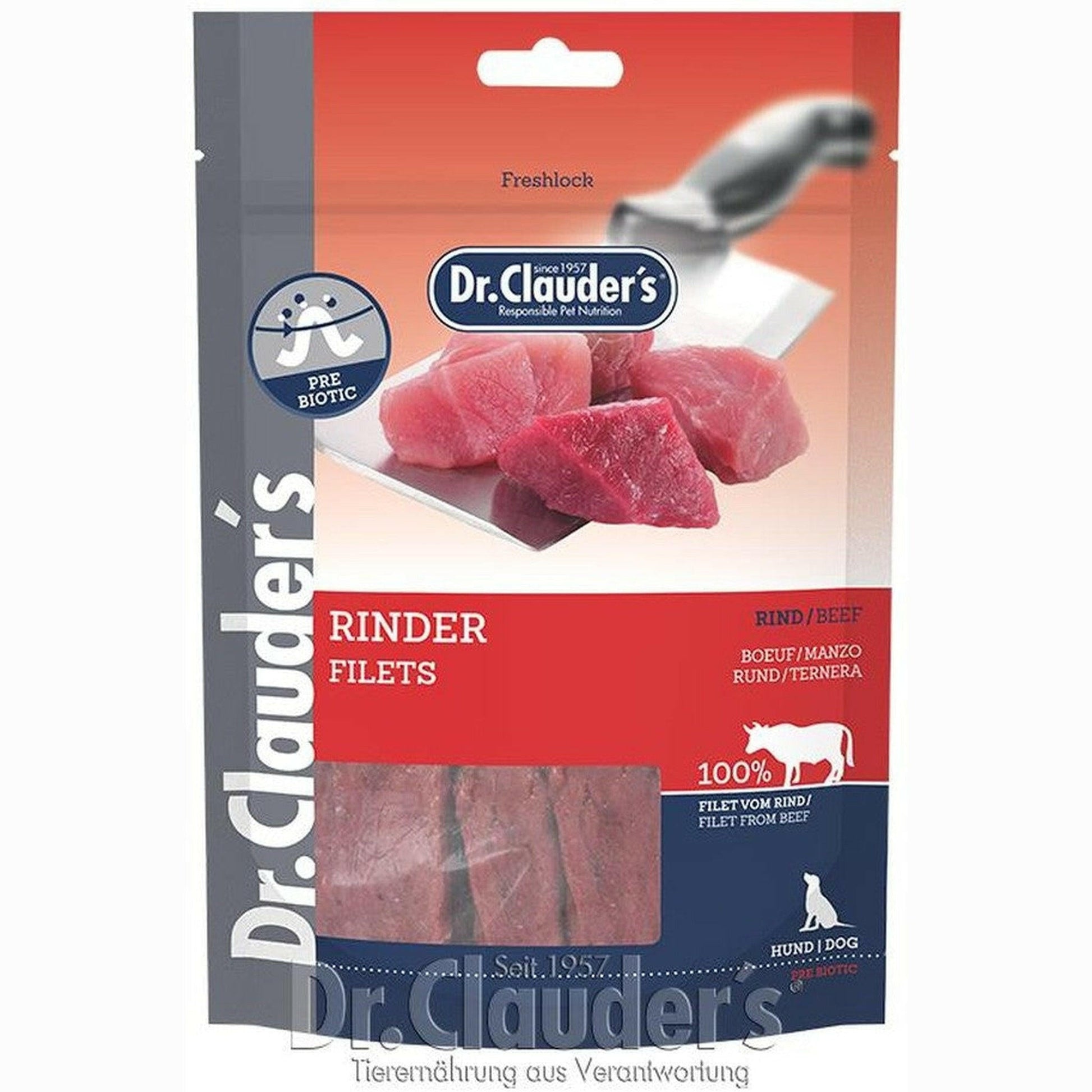 Dr. Clauder's Best Choice Rinderfiletstücke 80g