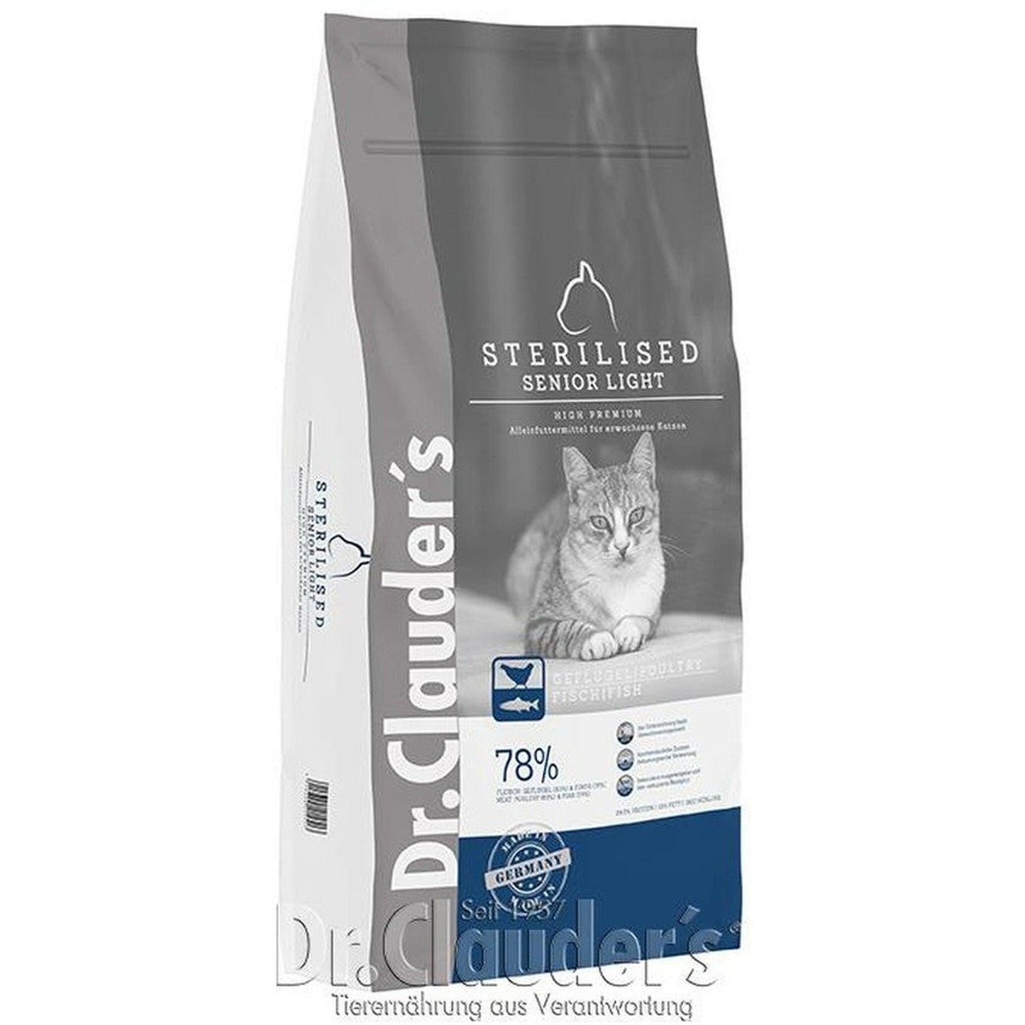 Dr. Clauder's Cat Trocken High Premium Sterilized Senior
