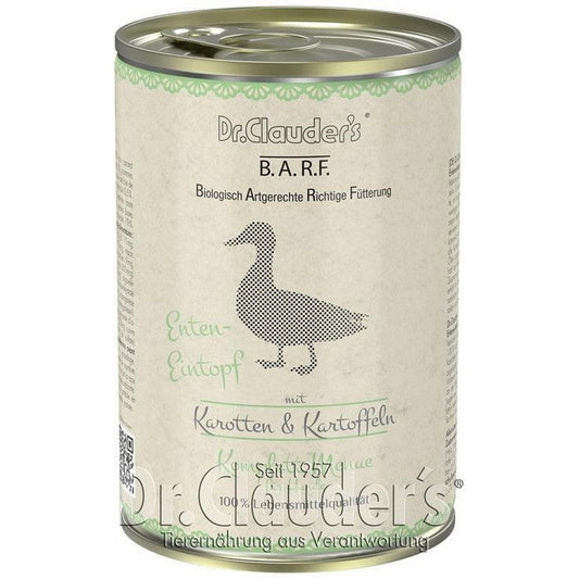 Dr.Clauder's BARF Komplett Menue 6x400g