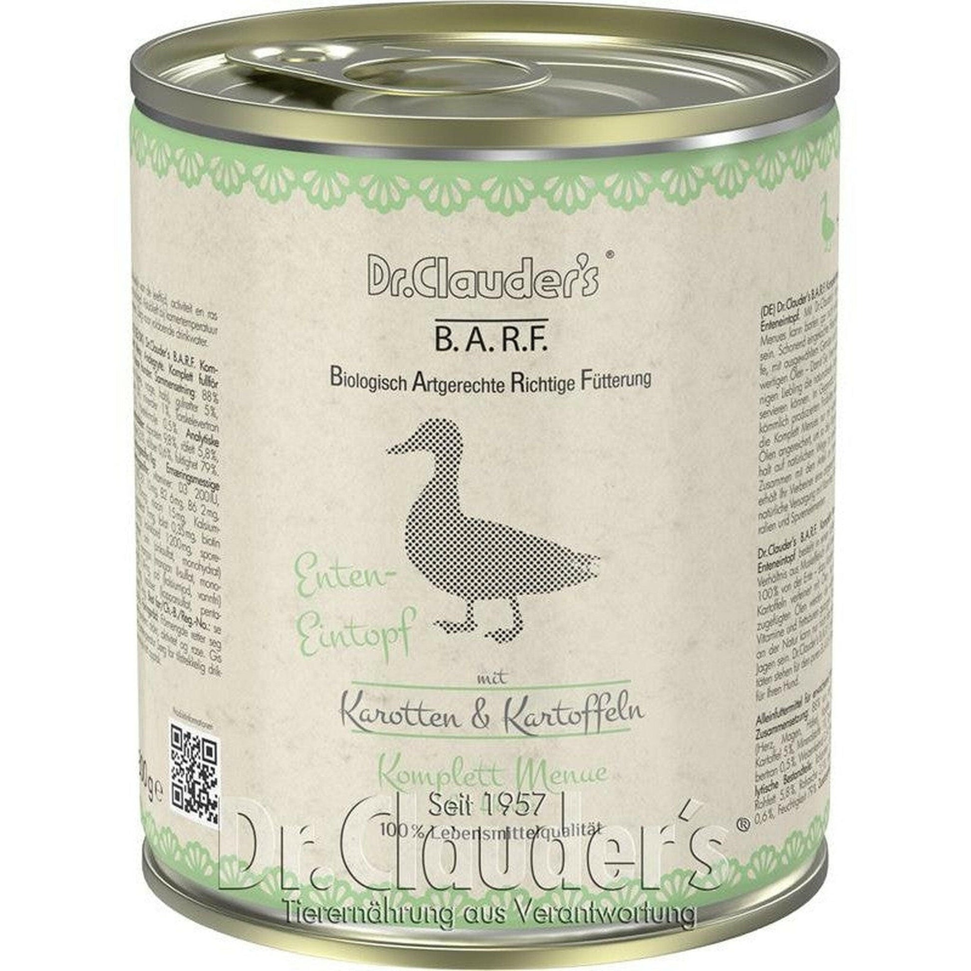 Dr.Clauder's BARF Komplett Menue 6x800g