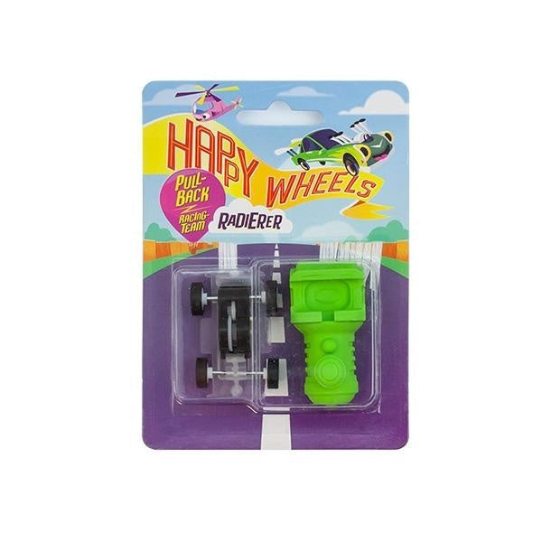 Happy Wheels Radierer mit Rückzug