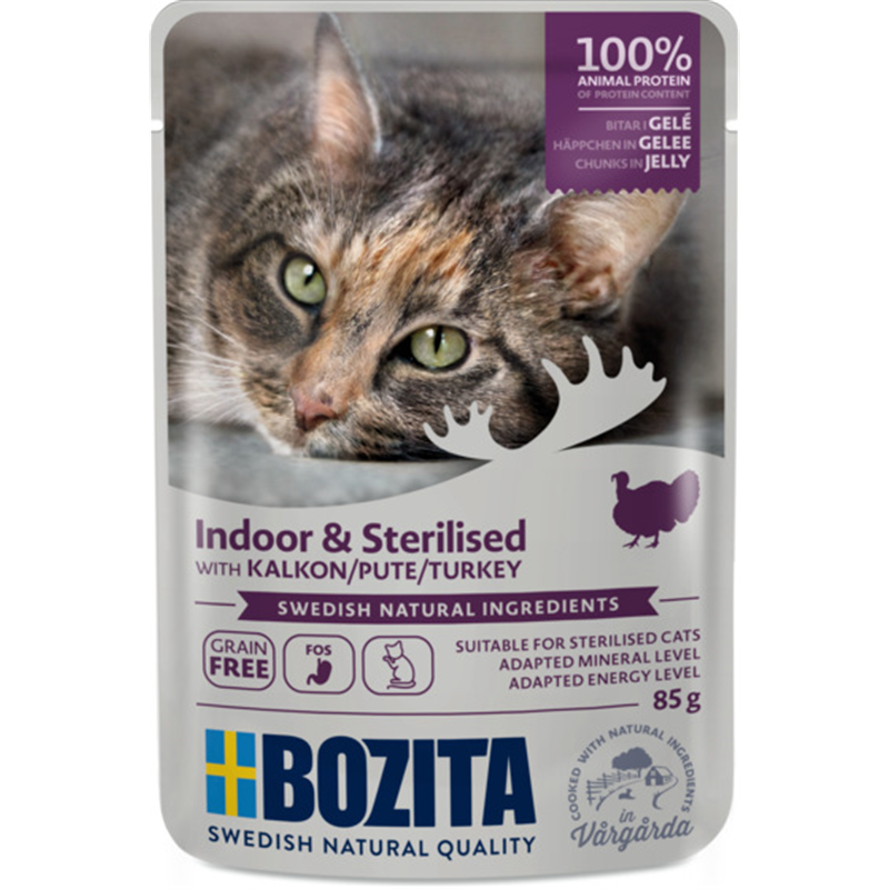 Bozita Cat PB Indoor&sterilised HiS 12x85g