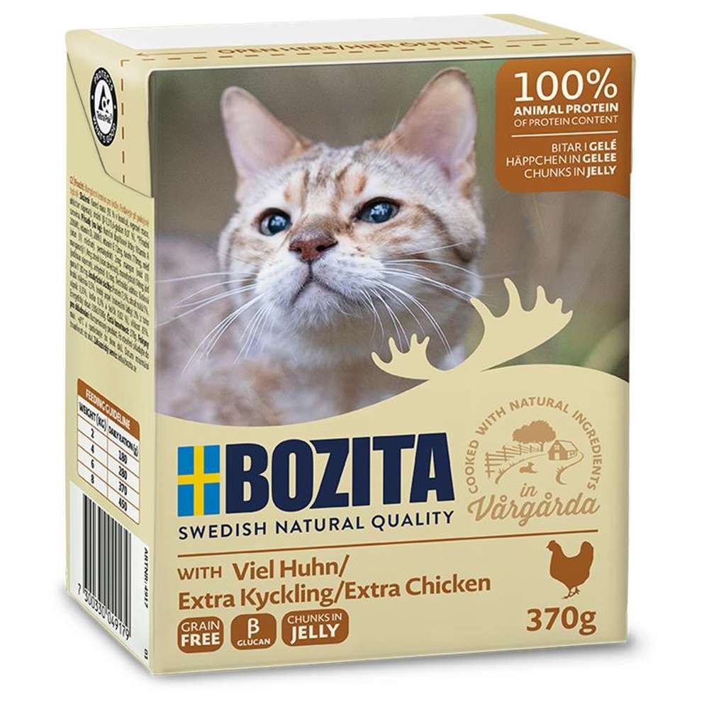 Bozita Cat - Tetra Recard Häppchen in Gelee 6x370g