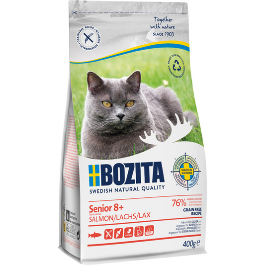 Bozita Cat - Robur Senior 8+ Grainfree Lachs