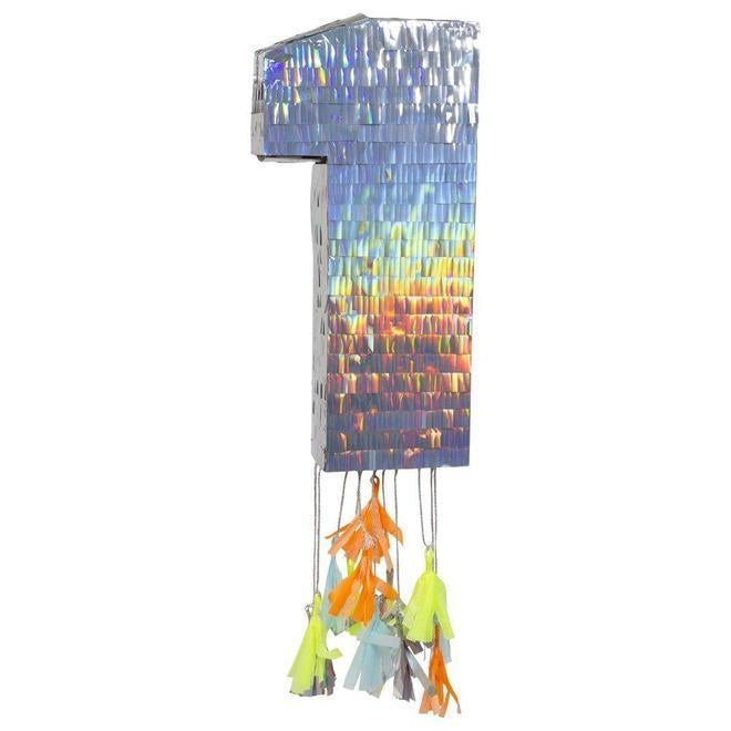 Zahl 1 Pinata groß