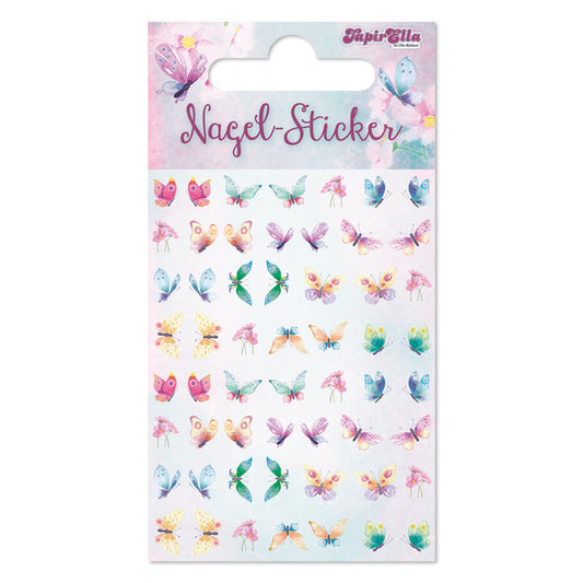 Ohr- und Nagelsticker Schmetterlinge Tapirella