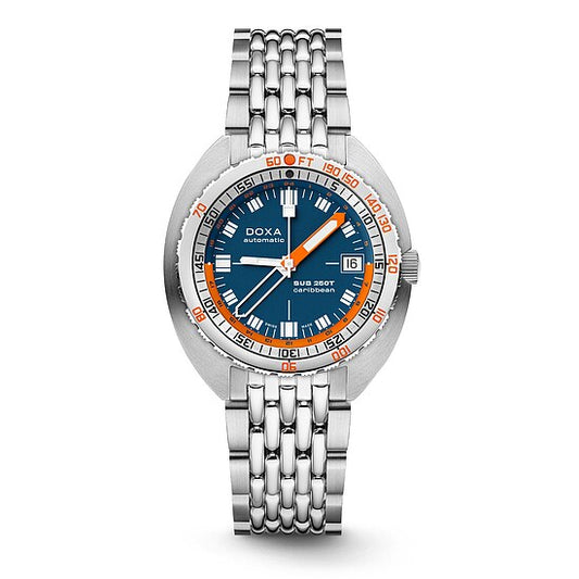 Uhr von Doxa SUB 250T GMT Caribbean 855.10.201.10