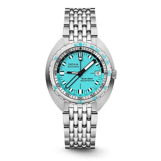 Uhr von Doxa SUB 250T GMT Aquamarine 855.10.241.10