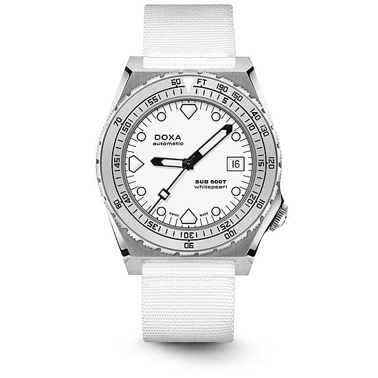 Uhr von Doxa SUB600T Whitepearl 862.10.011.23-N