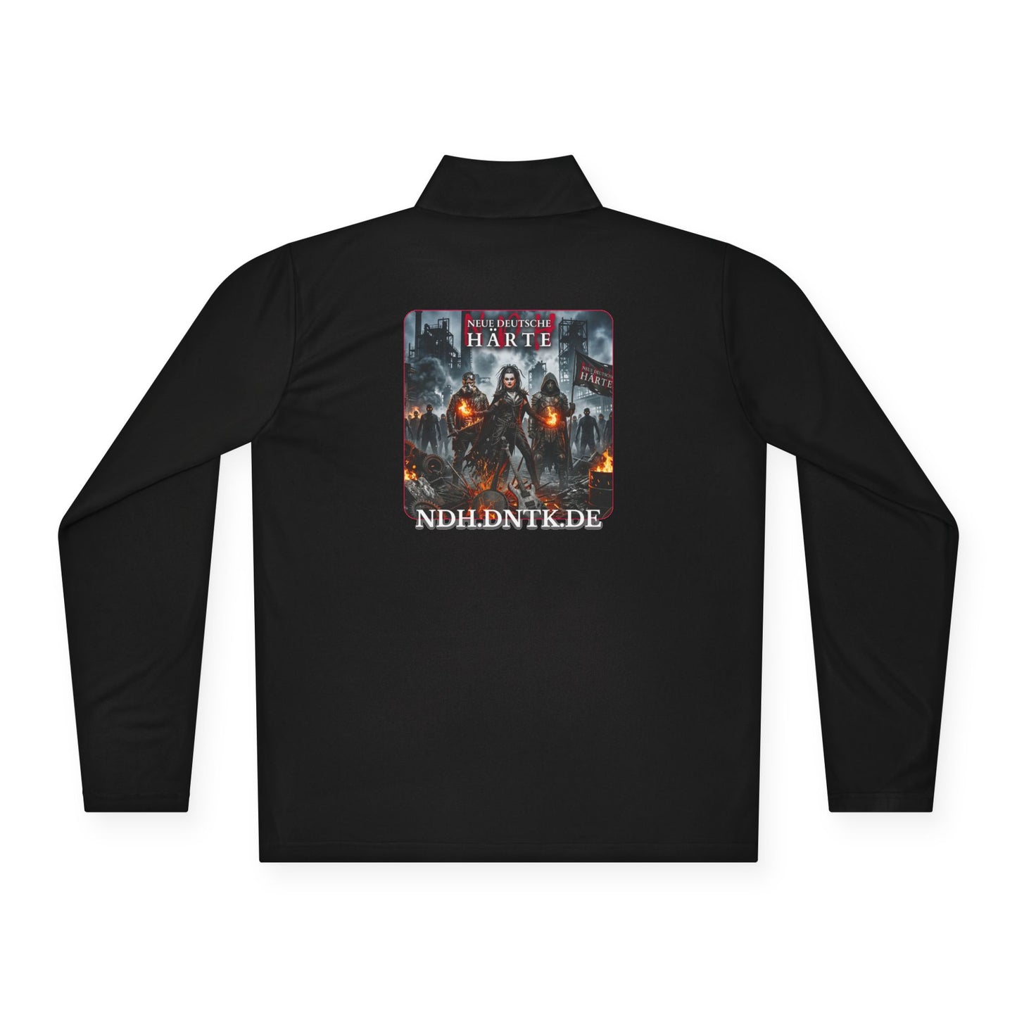 DNTK Zip Pullover — NDH Black
