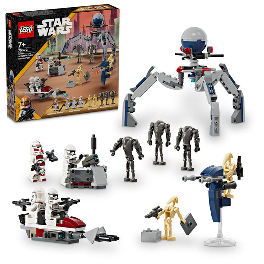 LEGO® Star Wars 75372 Clone Trooper & Battle Droid Battle Pack